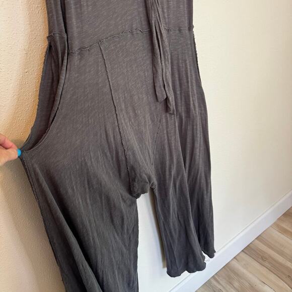 Intimately Free People Women's Sz S Boho Homebody Romper Jumpsuit Vintage Gray￼ - Picture 3 of 13